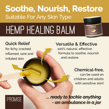 Load image into Gallery viewer, Promise - Hemp Healing Balm with Manuka Honey