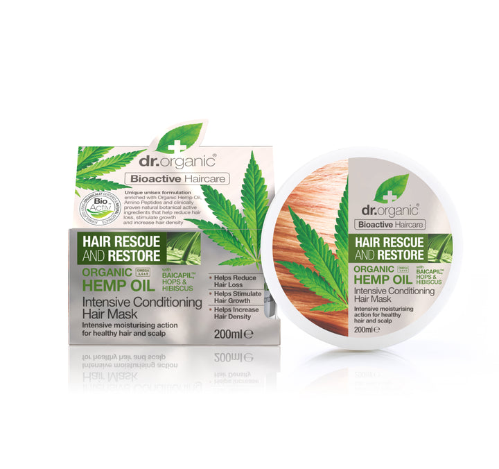 Organic Hemp Seed Oil Intensive Conditioning Hair Mask